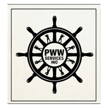 PWW ship's wheel mark